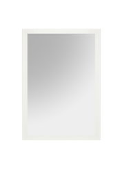 Hanah Home Espejo Decorativo con Marco Blanco